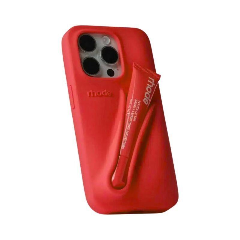Maska za mobilni telefon Samsung A06 Rhode Lip, Crvena