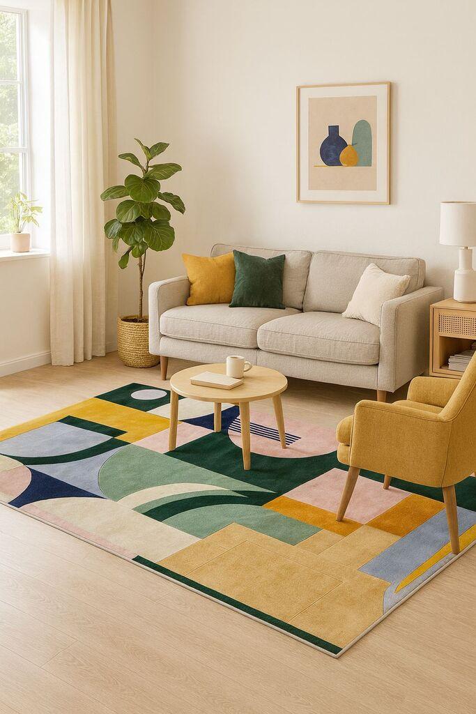 Conceptum Hypnose tepih BSR-1, pravougaoni, 120 x 180 cm, šareni