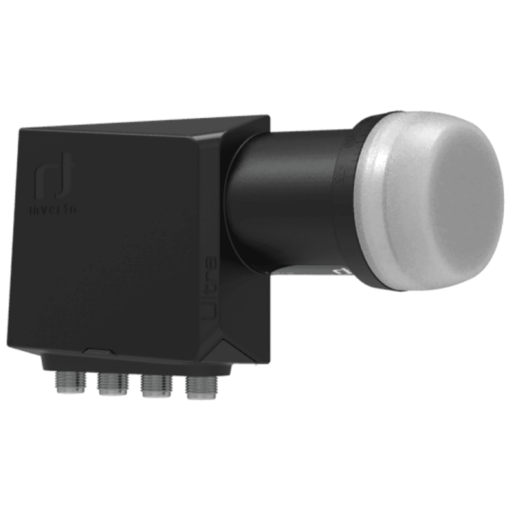 Inverto LNB Quad, šum 0,2 dB, Ultra, DVB-S2 (HD - UHD), IDLT-QDL412-ULTRA-OPN