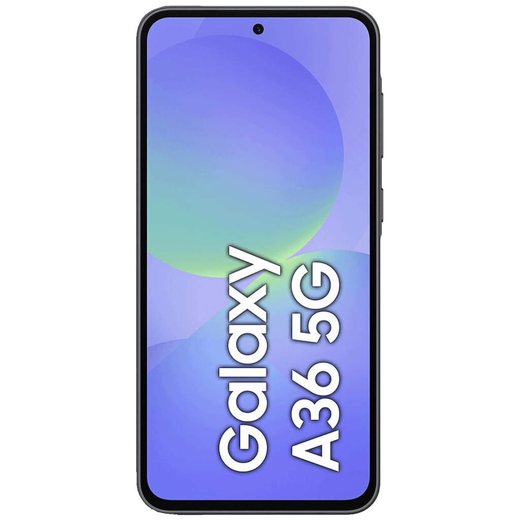 Samsung Smartphone 6.7", Octa Core 2.4GHz, RAM 6GB, 50MP, Galaxy A36 5G 6GB/128GB, Crni