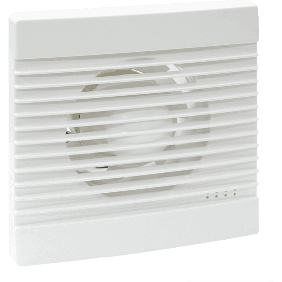 Home Ugradbeni aspirator za ventilaciju, 158 x 158 mm, EV 100/S, Bijeli