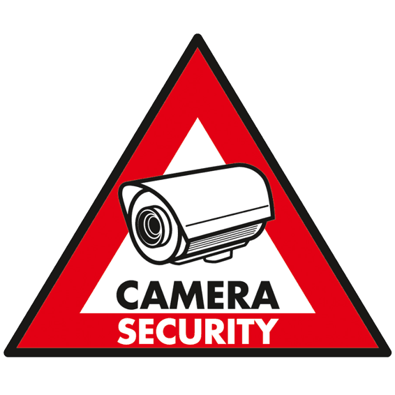Eule Set 5 naljepnica "Camera Security", SEC-ST-CS