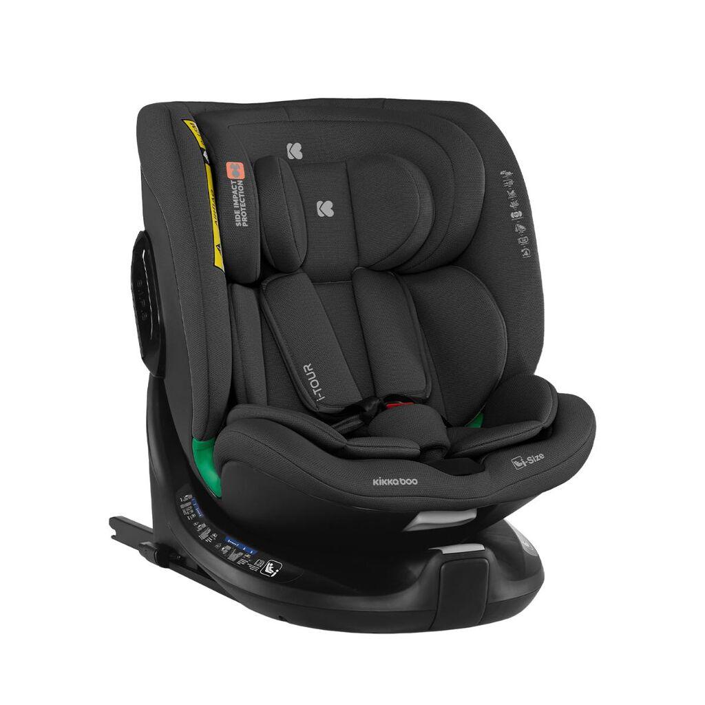 Kikka boo Autosjedalica I-Tour, I-Size, Crna