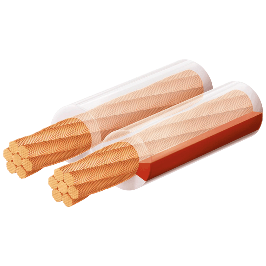 Use Kabel za zvučnike, 2 x 6 mm, 25 m, KLS 6T, Transparentni