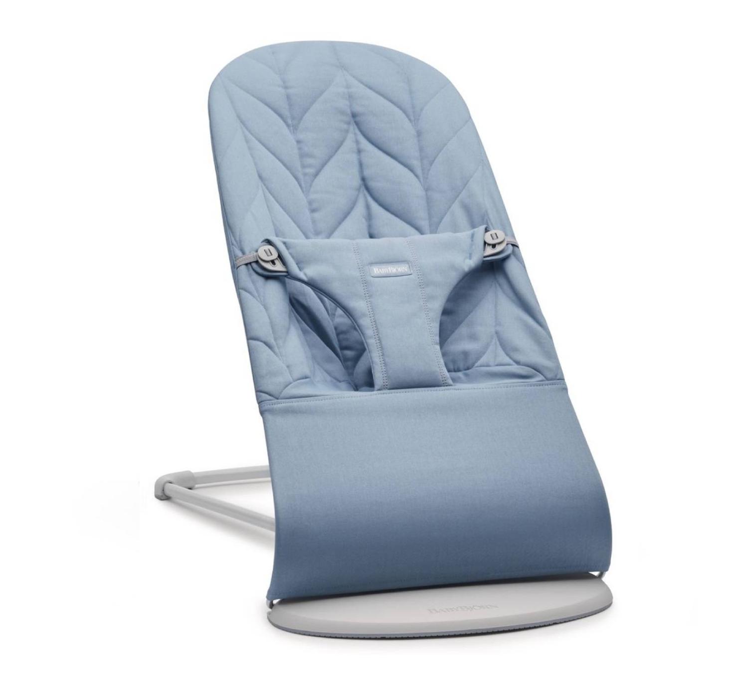 BABYBJÖRN Bouncer Bliss Woven, ergonomska ljuljačka, siva