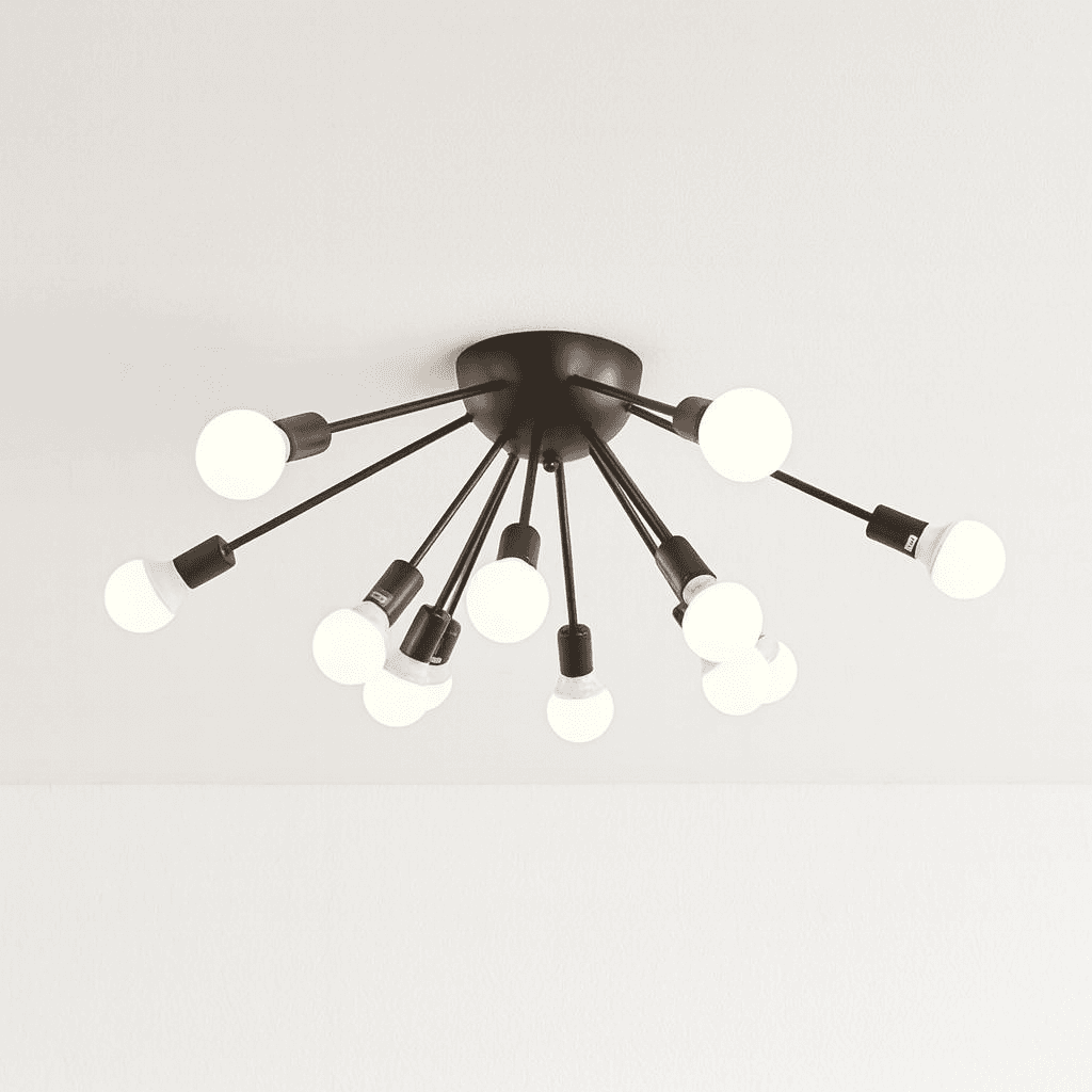 Giga Luster C6006/12, E27x12, Crni