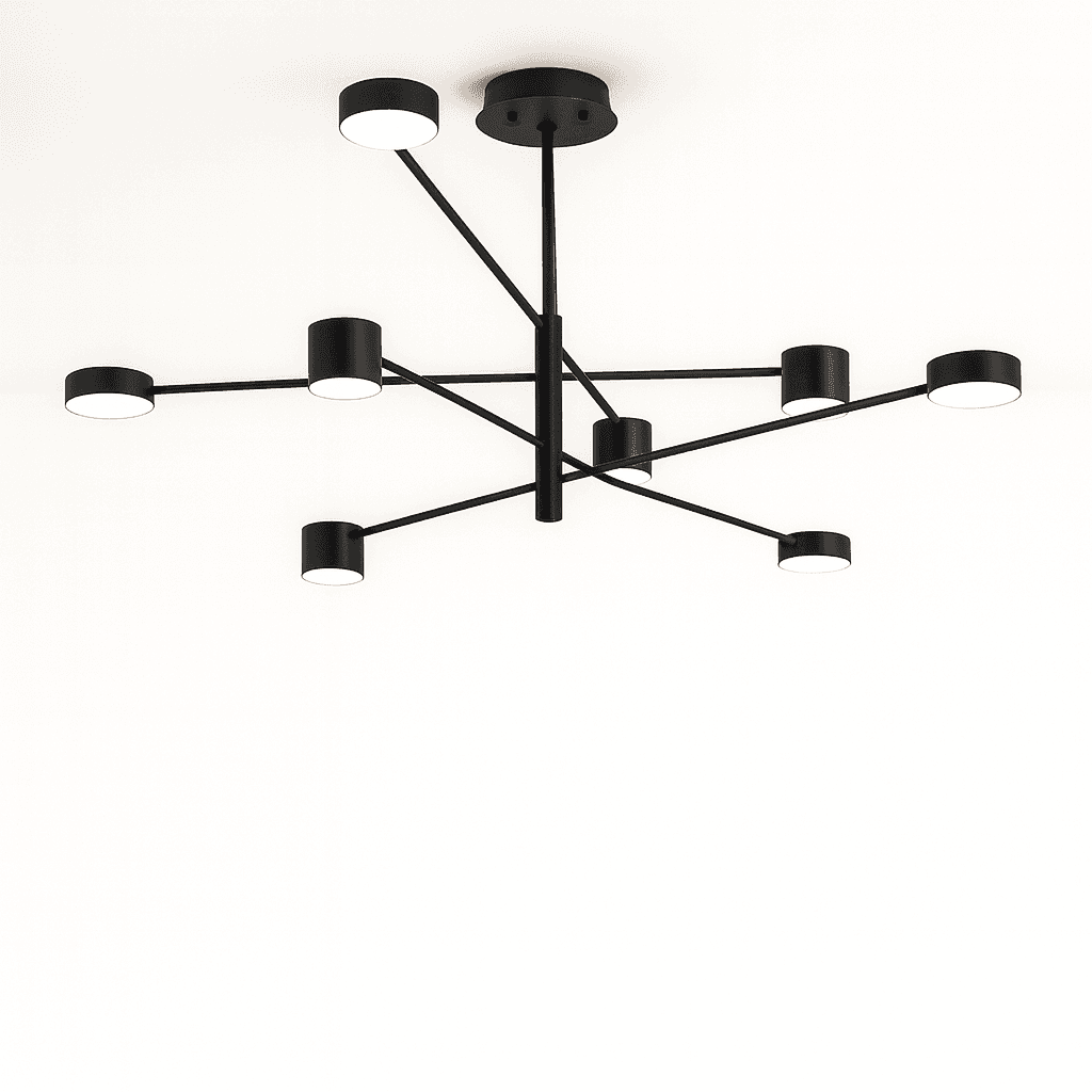 Giga Luster D8043/8, LED, Crni