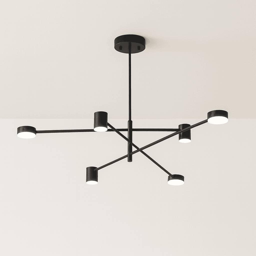 Giga Luster D8043/6, LED, Crni