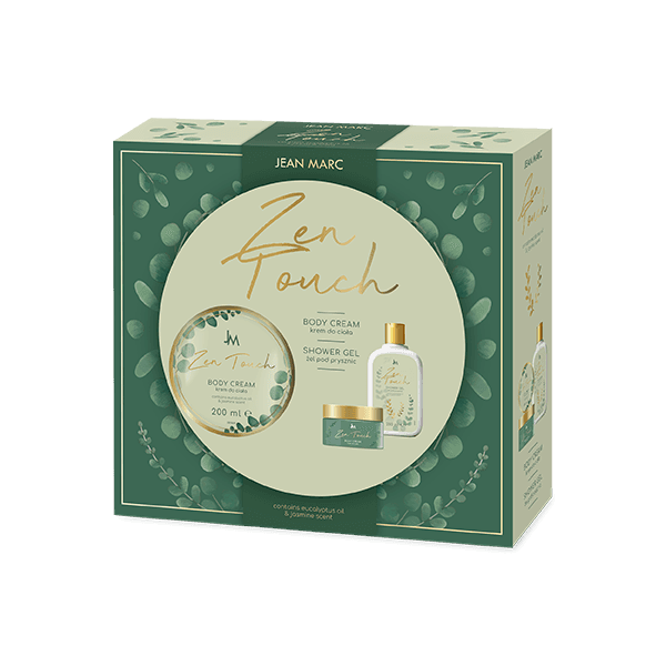 Jean Marc Poklon set Zen Touch, Gel za tuširanje, 250 ml + Krema za tijelo, 200 ml