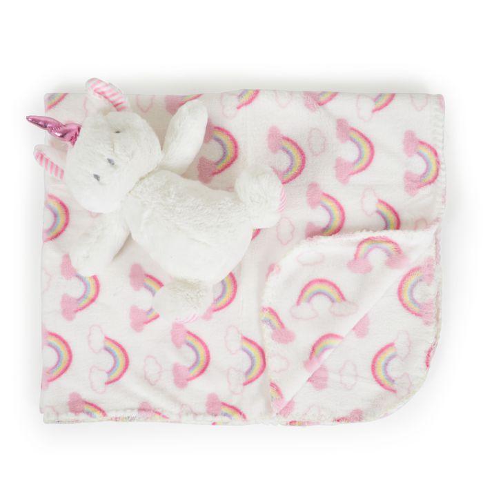 Cangaroo Baby dekica sa igračkom, Roze