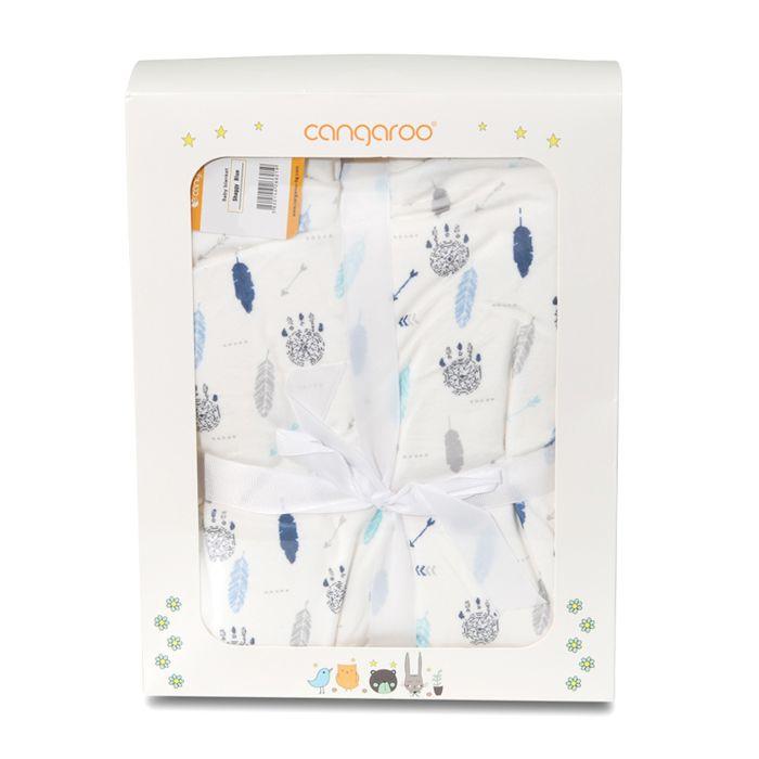 Cangaroo Pokrivač za Bebe Shaggy, Bijeli