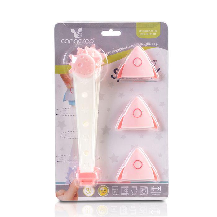 Cangaroo Multifunkcionalna zaštita za zaključavanje, Roze