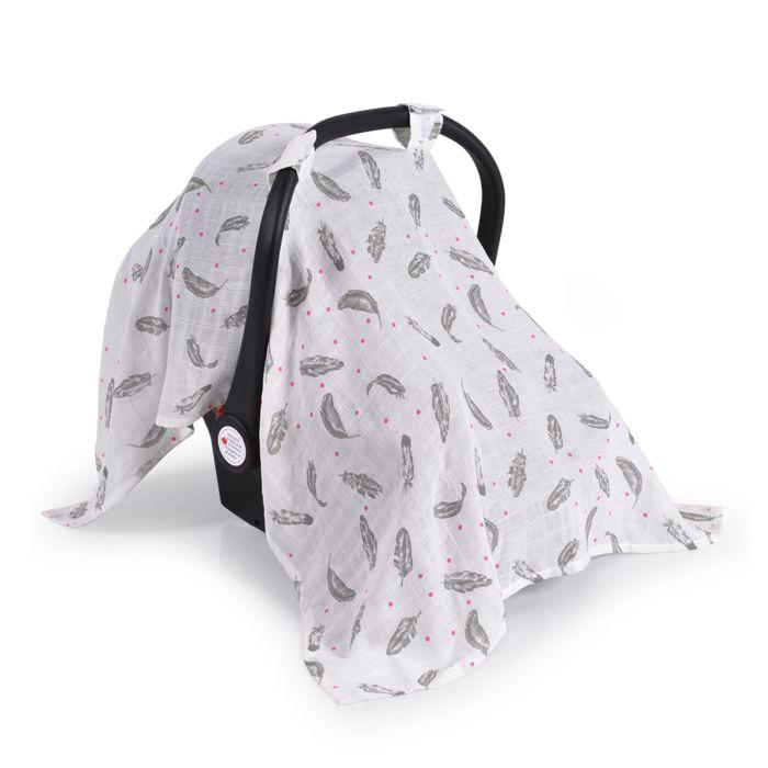 Cangaroo Prekrivač za autosjedalicu, Sivi