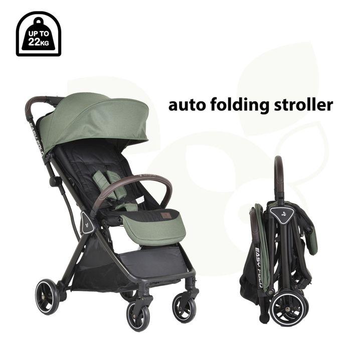 Cangaroo Easy Fold kolica, Zelena