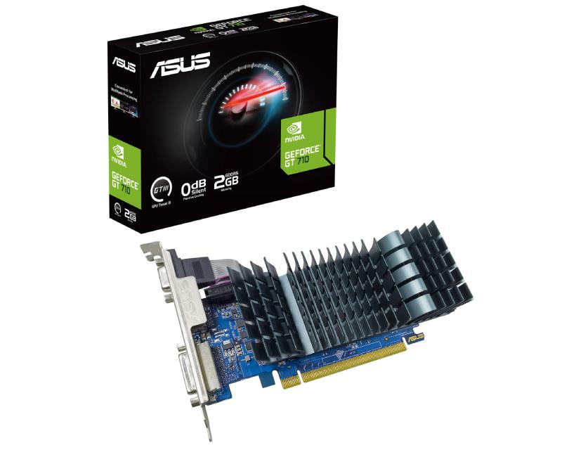 ASUS grafička kartica nVidia GeForce GT 710 2GB 64bit GT710-SL-2GD5-BRK-EVO