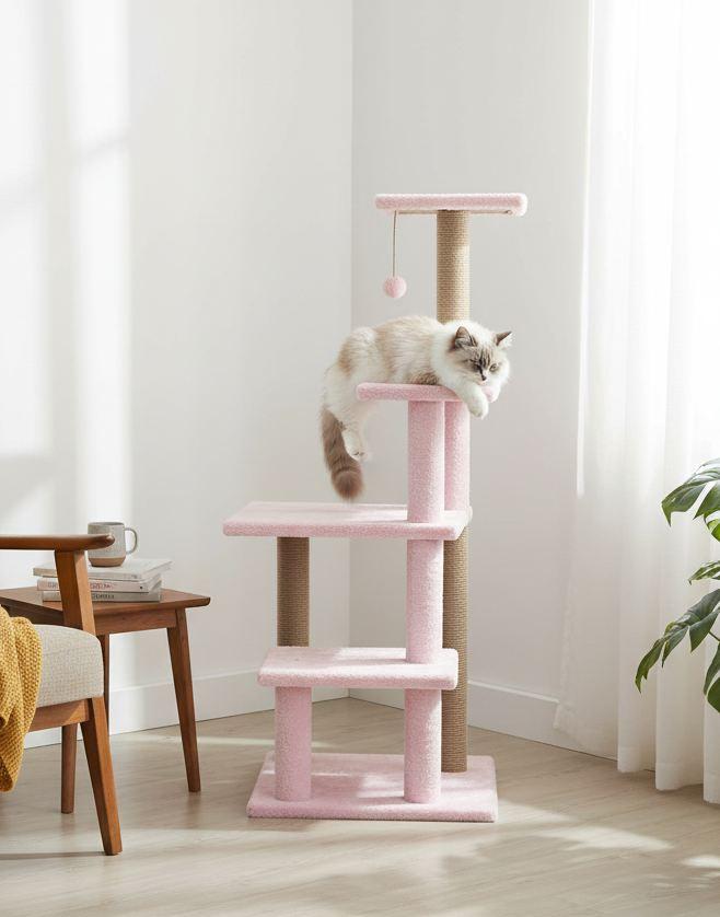 Grebalica za mačke Paws & Whiskers Alessi, roza