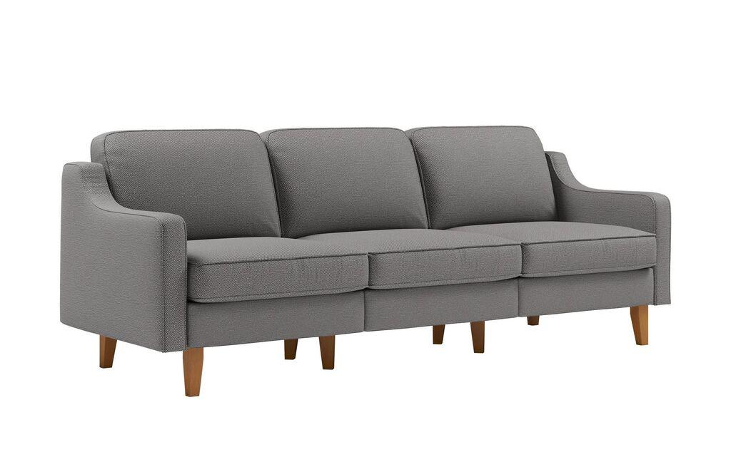 Atelier del Sofa Trosed Robin Extra 3, 220x84x87cm, Tamno siva