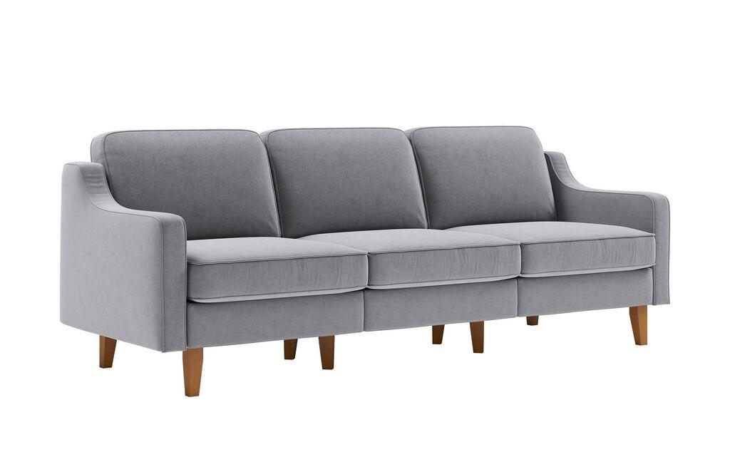 Atelier del Sofa Trosjed Robin Extra 3, 220x84x87 cm, Sivi