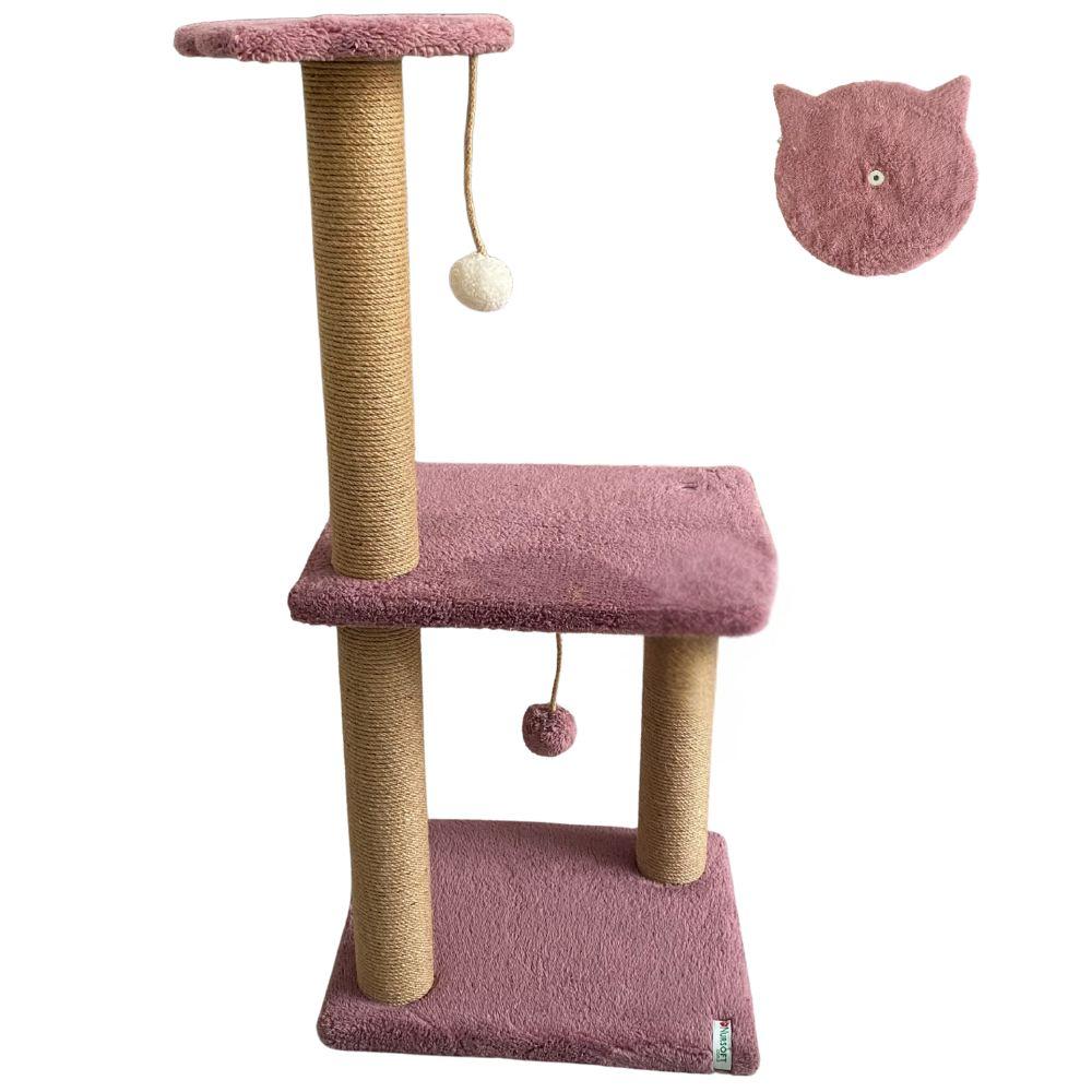 Grebalica za mačke Paws & Whiskers Tina 2, prljavo ružičasta