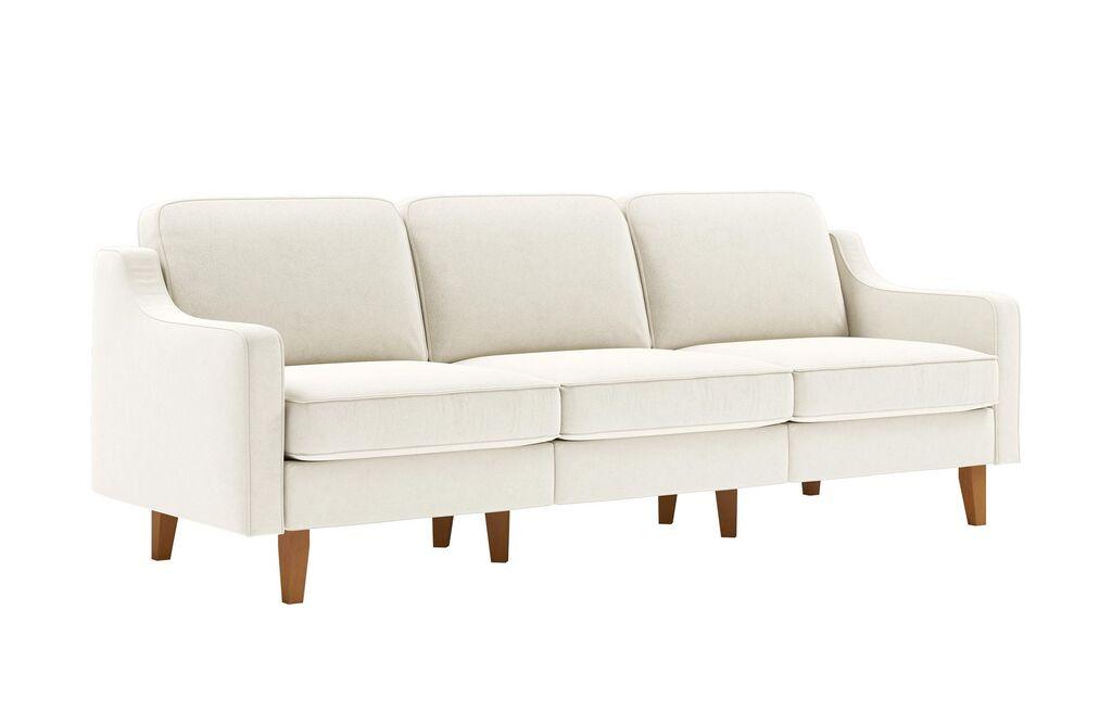 Atelier del Sofa Trosjed Robin Extra 3, 220x84x87 cm, Bijeli
