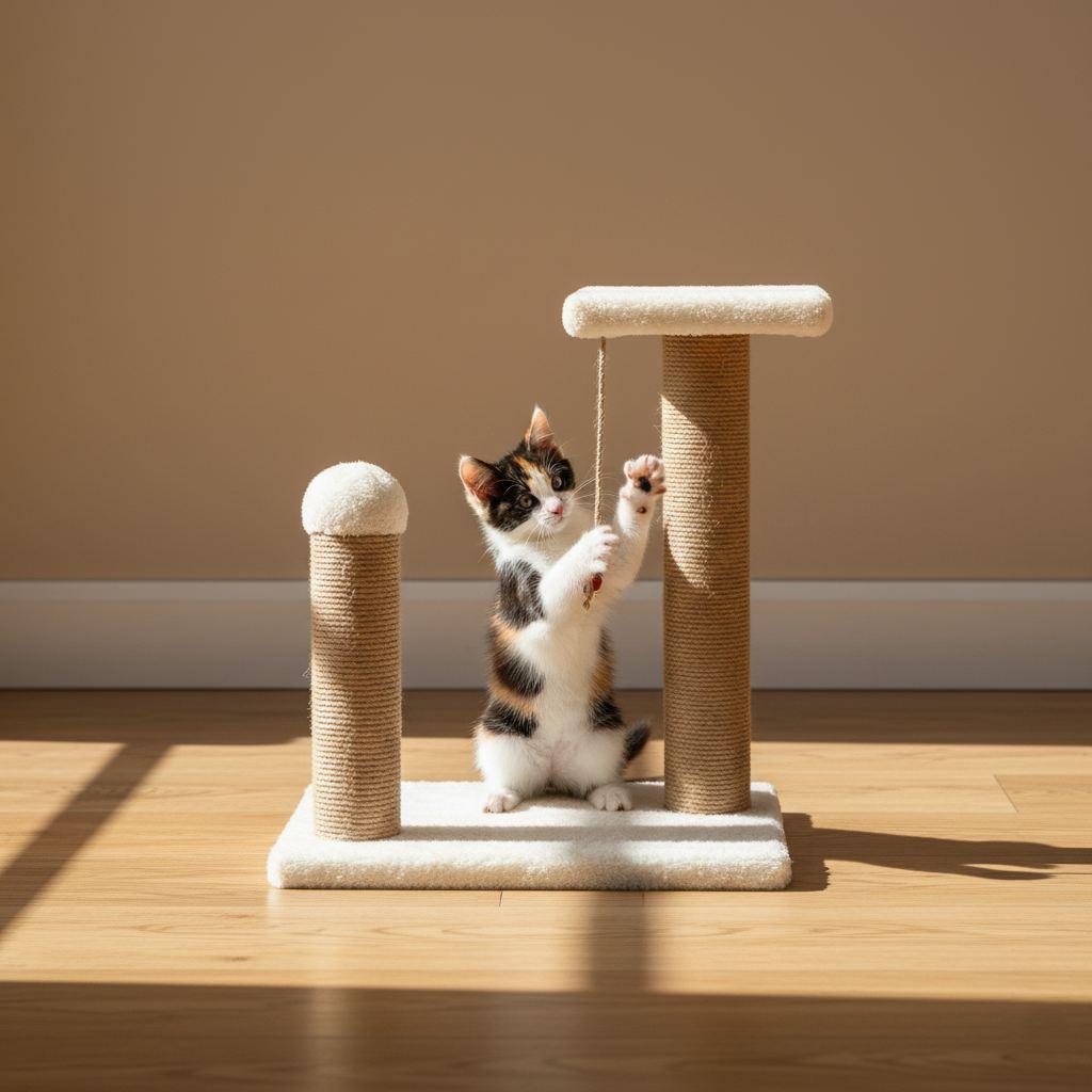 Grebalica za mačke Paws & Whiskers Elsa, bijela