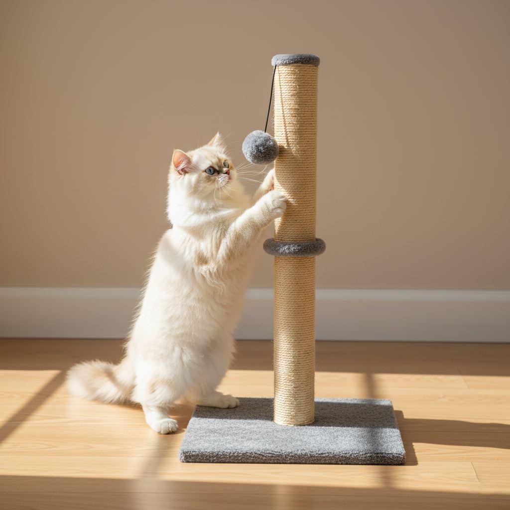 Grebalica za mačke Paws & Whiskers Cyra, bež