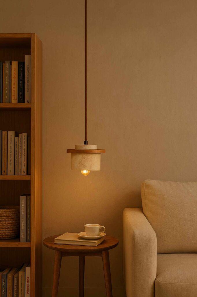 Opviq Luster Ente, 1 x E27 Max, 40W, Bež-smeđa