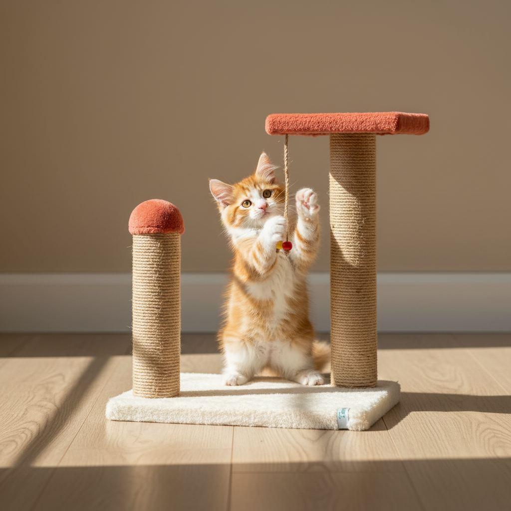 Grebalica za mačke Paws & Whiskers Elsa, Coral