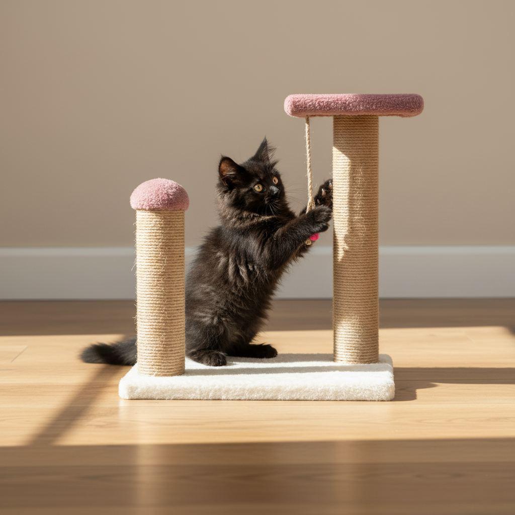 Grebalica za mačke Paws & Whiskers Elsa, prljavo ružičasta