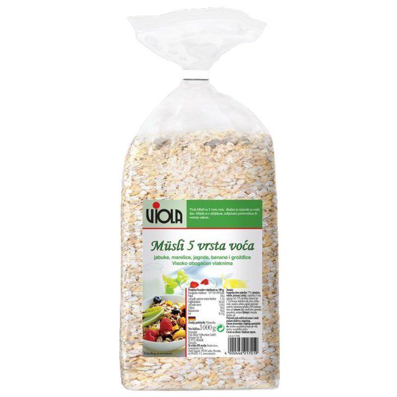 Viola Musli, 5 vrsta voća, 1000 g