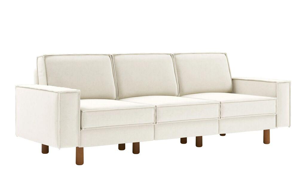 Atelier del Sofa Trosed Sparrow Extra 3, 238x89x87cm, Svijetlo roza