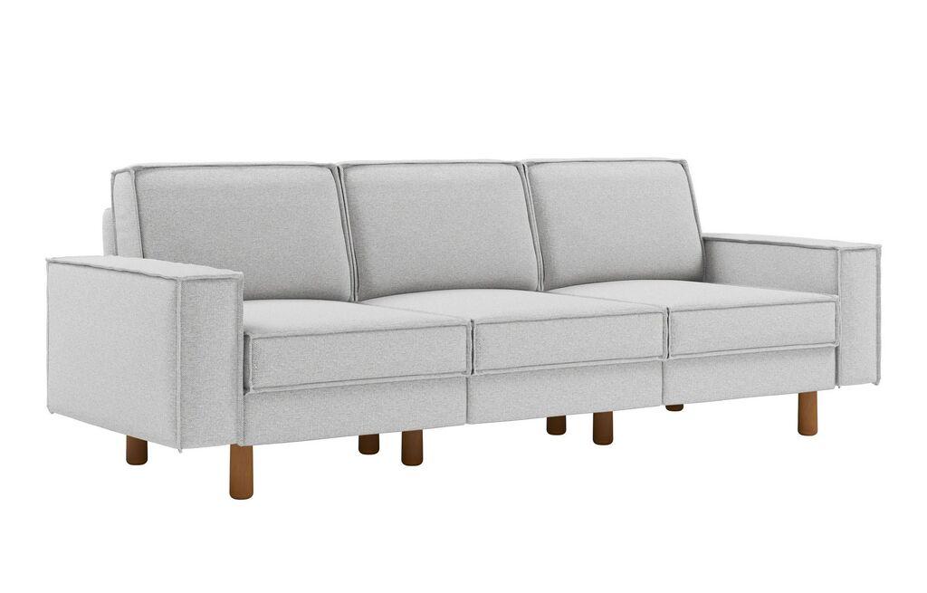 Atelier del Sofa Trosed Sparrow Extra 3, 238x89x87 cm, Svijetlosiva