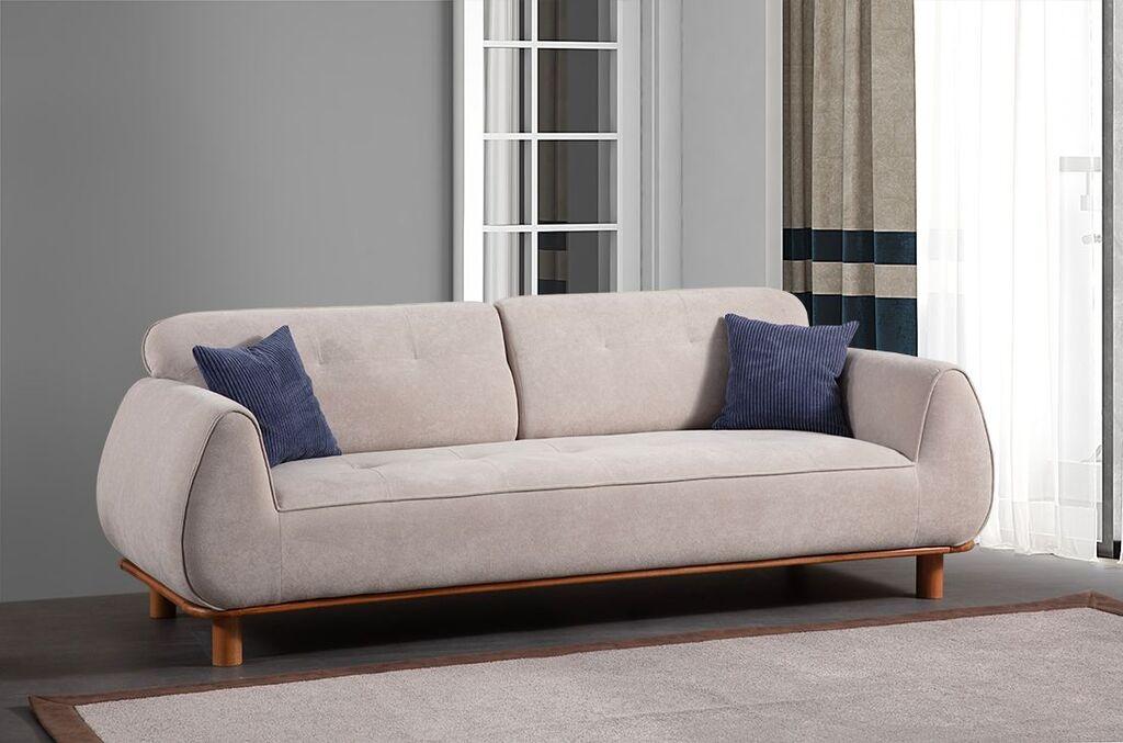 Atelier del Sofa Trosed Drop trosjed, 245x100x85cm, siva