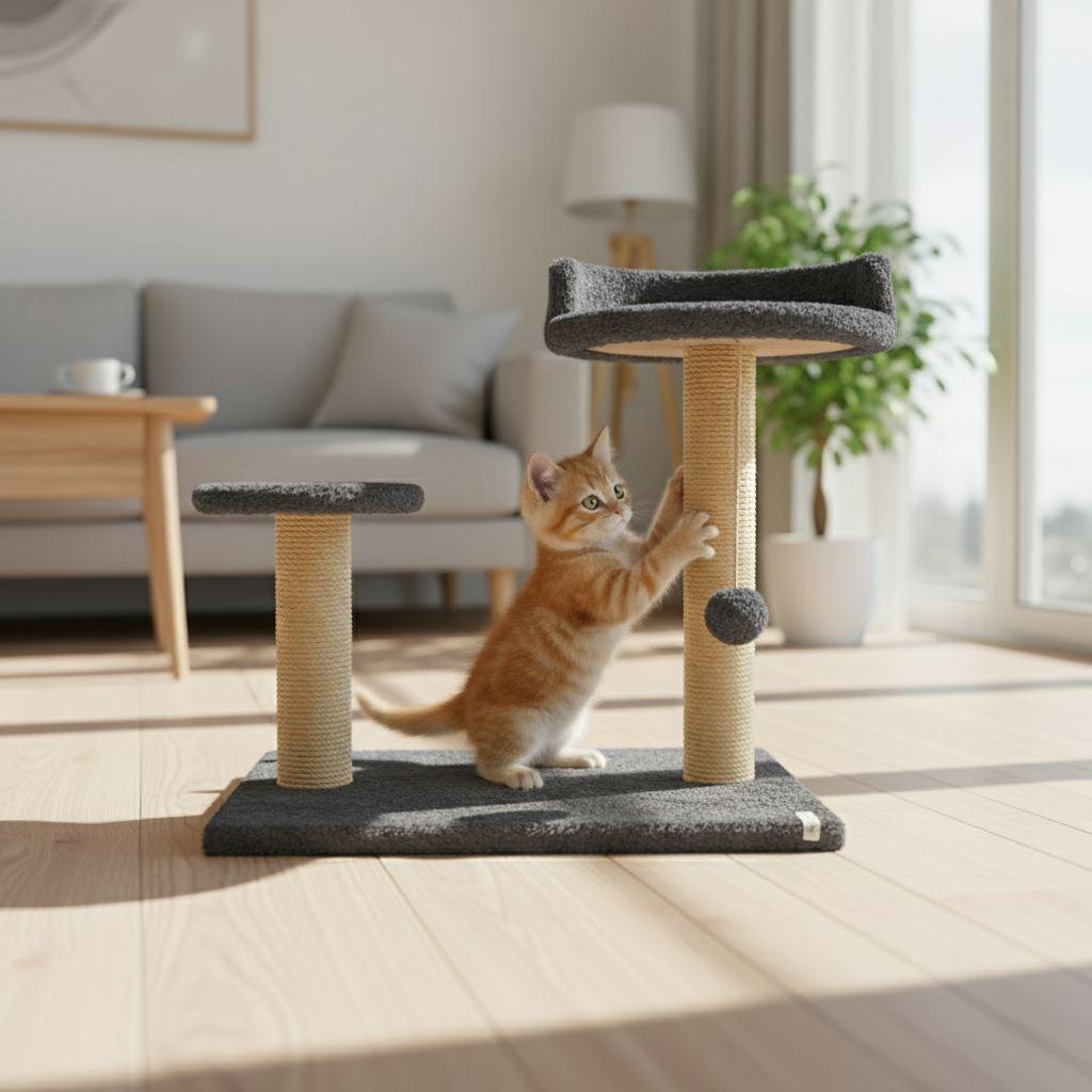 Grebalica za mačke Paws & Whiskers Tiana, antracit