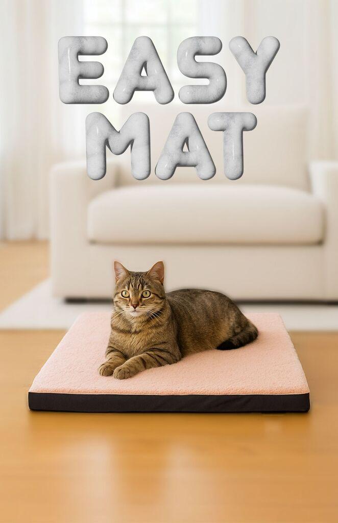 Paws & Whiskers krevet za kućne ljubimce Easy Mat, 60x80x5 cm, roze