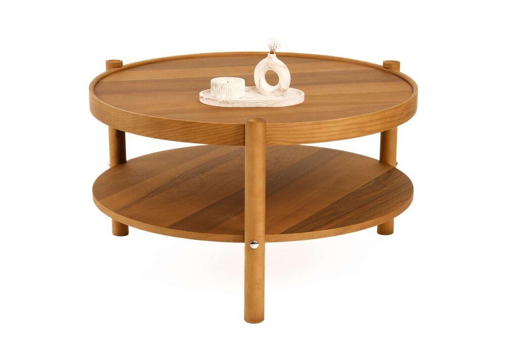 Hanah Home Klub sto Monza, 80x48 cm, Smeđi