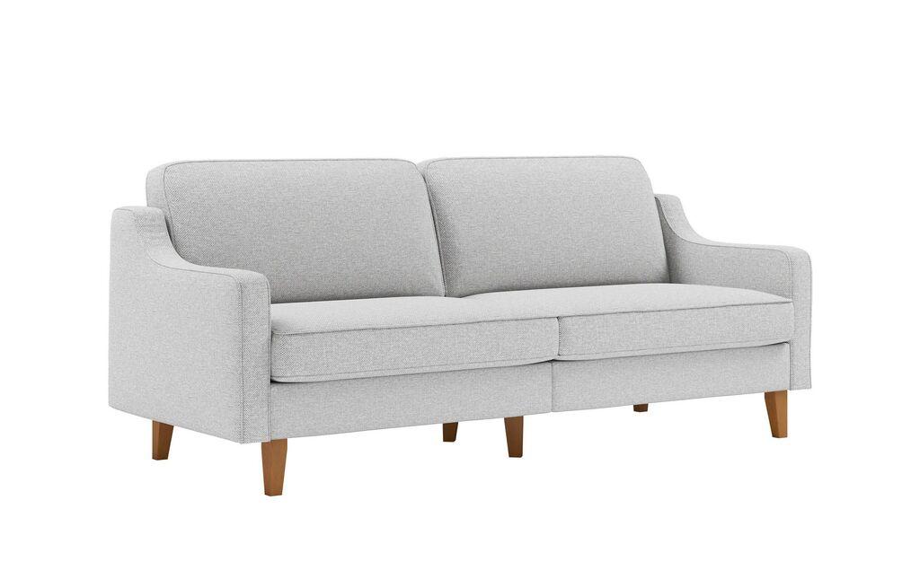 Atelier del Sofa Trosjed Robin 3, 205x84x87 cm, Svijetlosivi