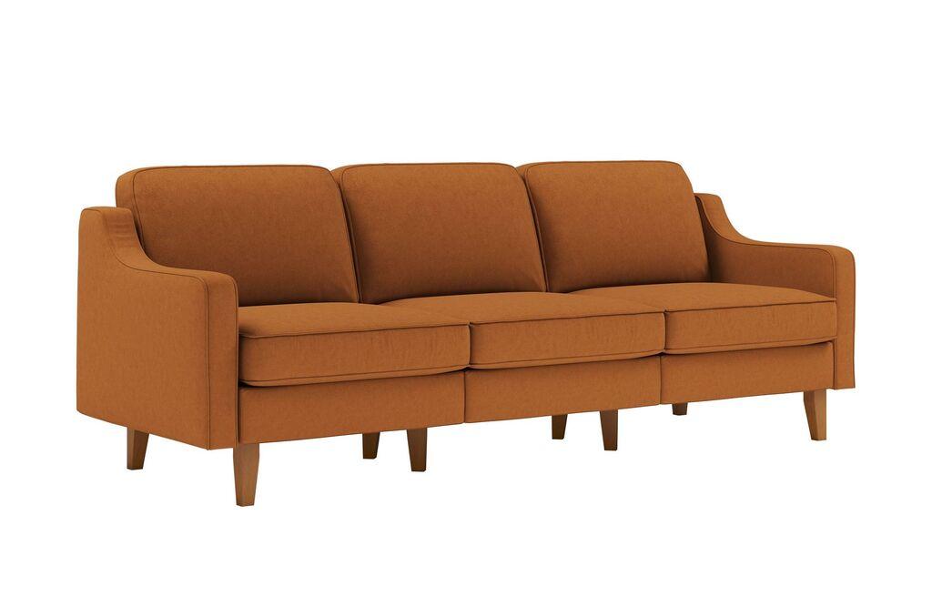 Atelier del Sofa Trosed Robin Extra 3, 220x84x87cm, Smeđa
