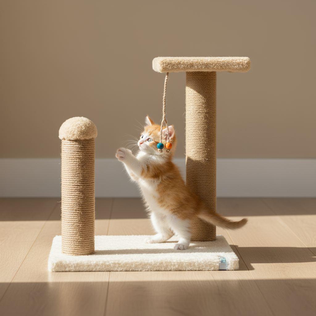 Grebalica za mačke Paws & Whiskers Elsa, bež