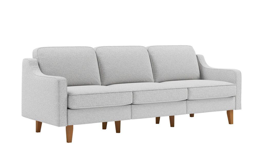 Atelier del Sofa Trosed Robin Extra 3, 220x84x87cm, Svijetlosiva