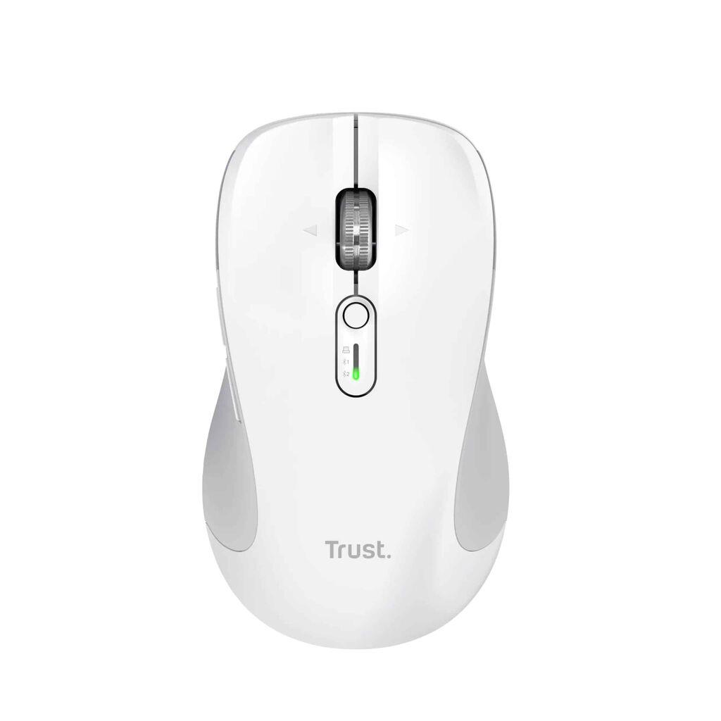 Trust Bežični miš  Ferro Hyperwheel, 100-3200 DPI, Bijeli