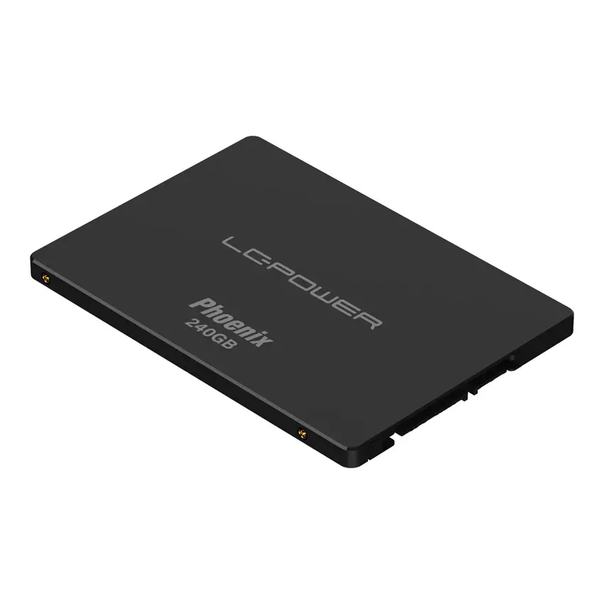 LC-Power SSD SATA Phoenix Series, 240GB, 2.5", Crni
