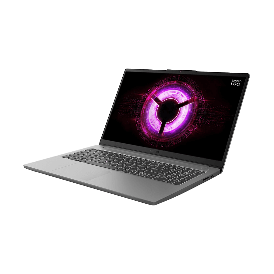 Lenovo Laptop LOQ 15ARP10E 83S0003SSC, 15.6", FHD, IPS, 16GB RAM, 512GB SSD, Ryzen 5 7535HS, GeForce RTX 3050, Sivi