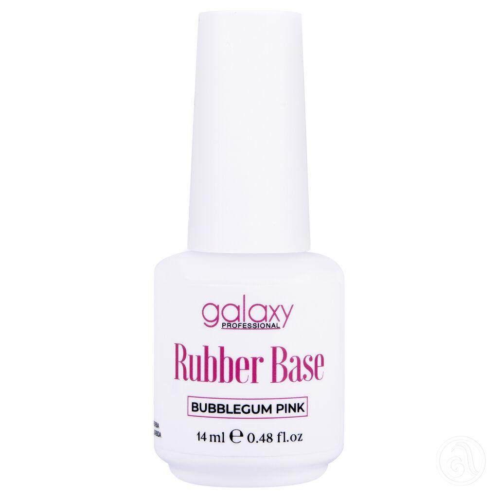 Galaxy Professional  Rubber baza za nokte UV/LED Bubblegum Pink, 14ml