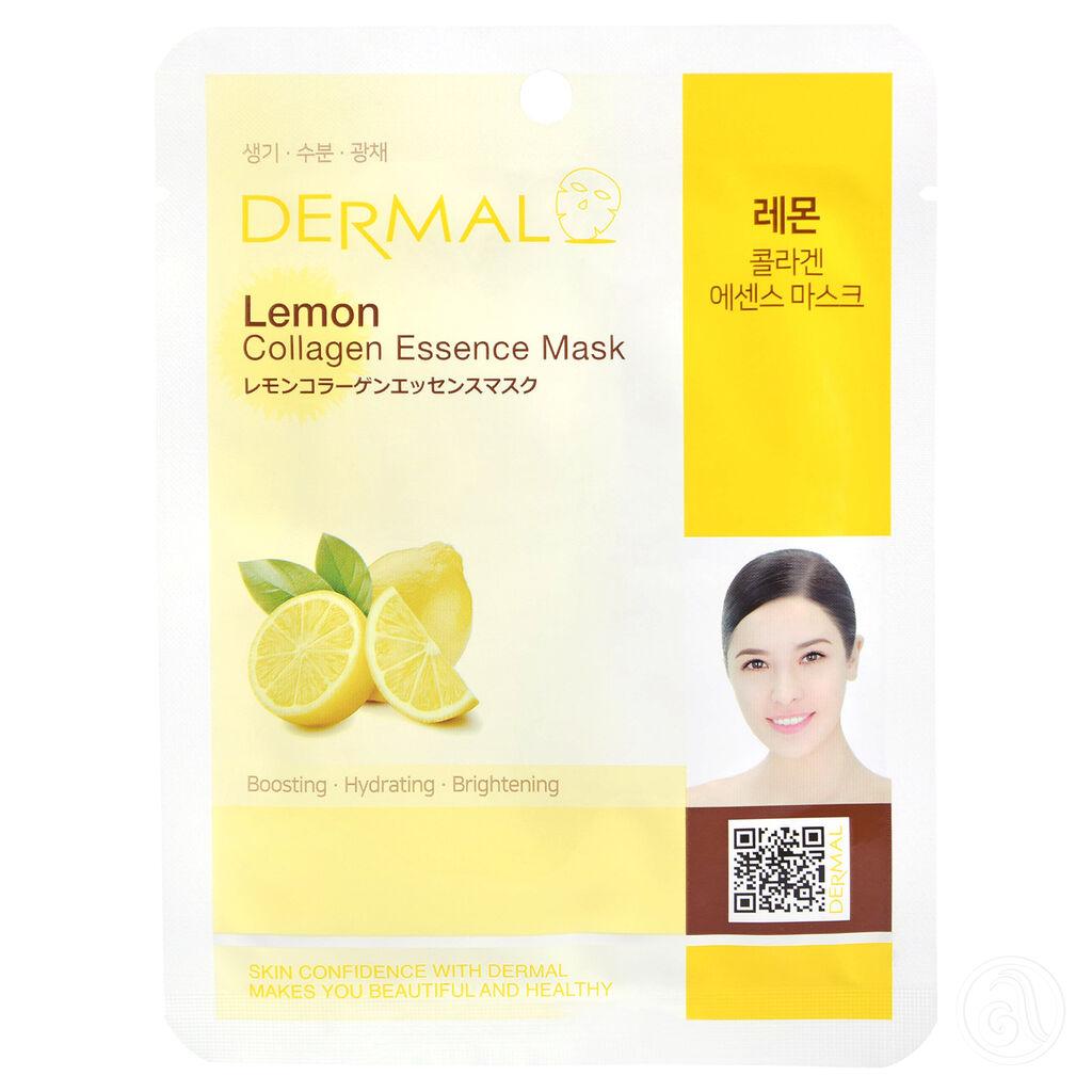 Dermal Sheet Maska Za Lice Collagen Essence Limun, 23g