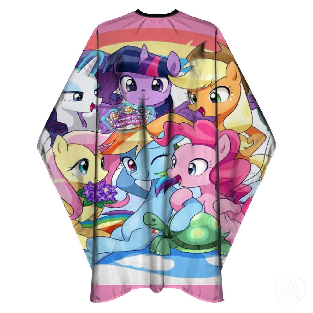 Beauty Design Dječiji ogrtač za šišanje Mia,Šareni