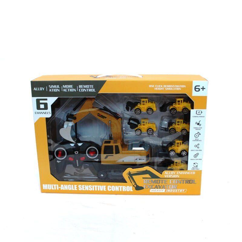 Alloy Igračka Bager s kamiončićima 063377