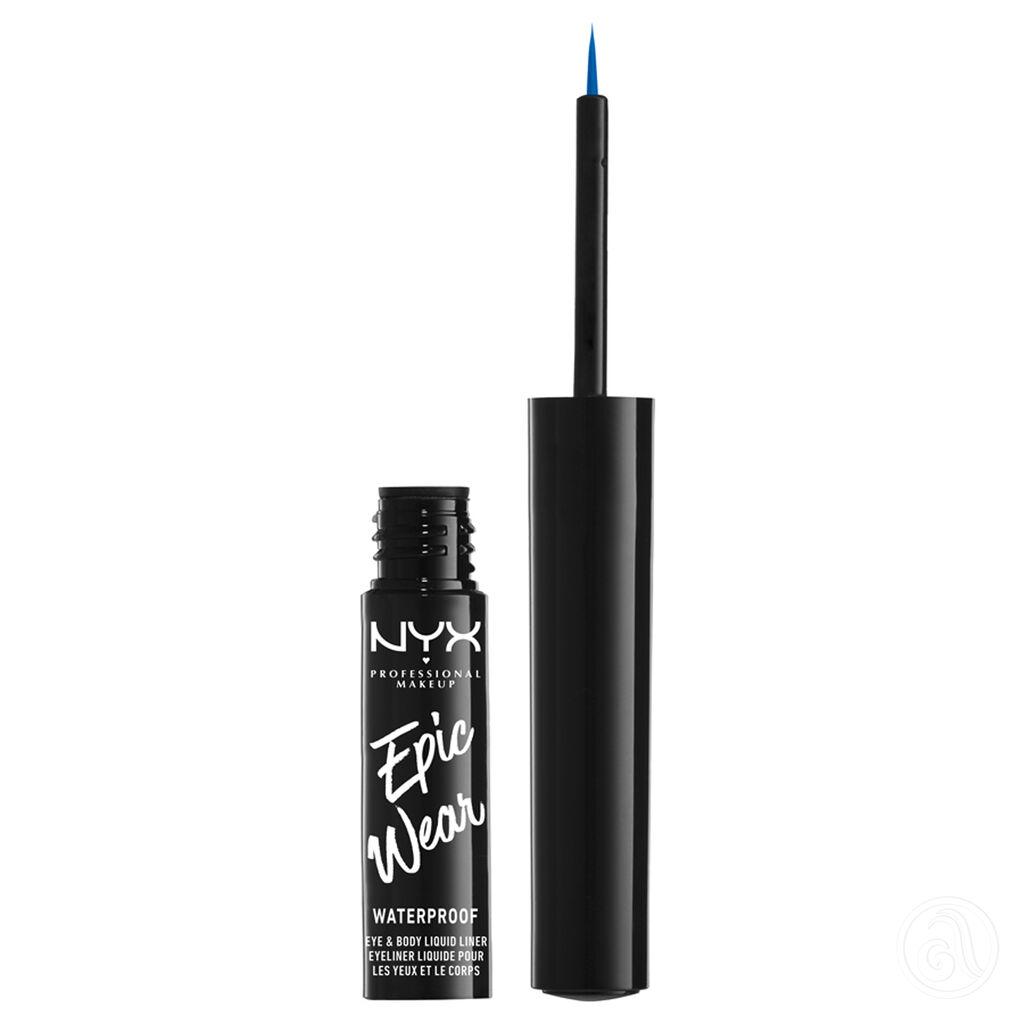 NYX Professional Makeup Vodootporni tečni mat ajlajner EWSPLL05, 3,5 ml, Safir
