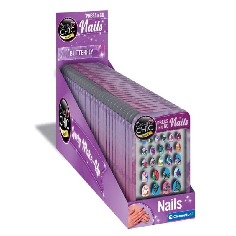Clementoni Set za nokte leptir CL18898