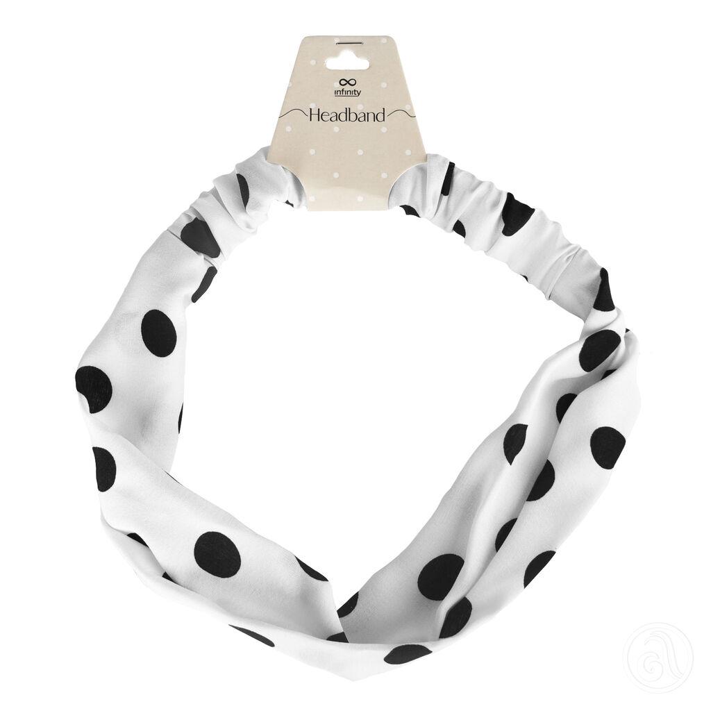 Infinity Gumica Za Kosu INF050, Crna